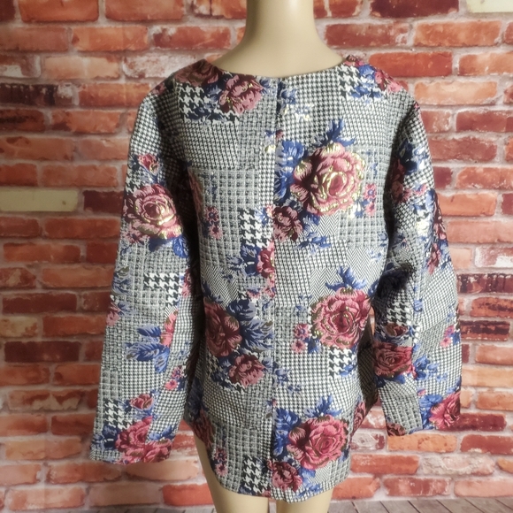 Alfani Floral Blazer Jacket 1X NWT - Picture 4 of 5